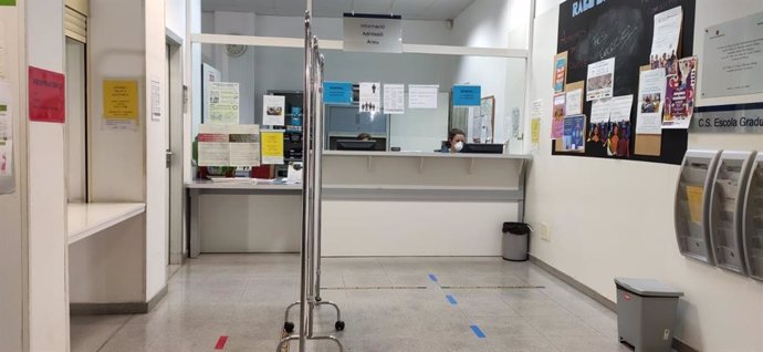 Dispositivo por el coronavirus en los centros de salud.