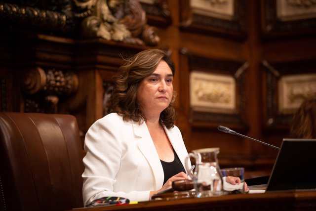 La alcaldesa de Barcelona, Ada Colau