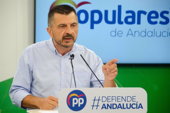 El vicesecretario general del PP-A, Toni Martín