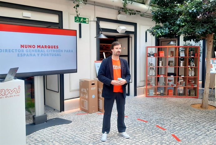 El director general de Citron para España y Portugal, Nuno Marques.