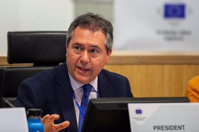 Espadas, en una imagen de archivo en el Comité Europeo de las Regiones