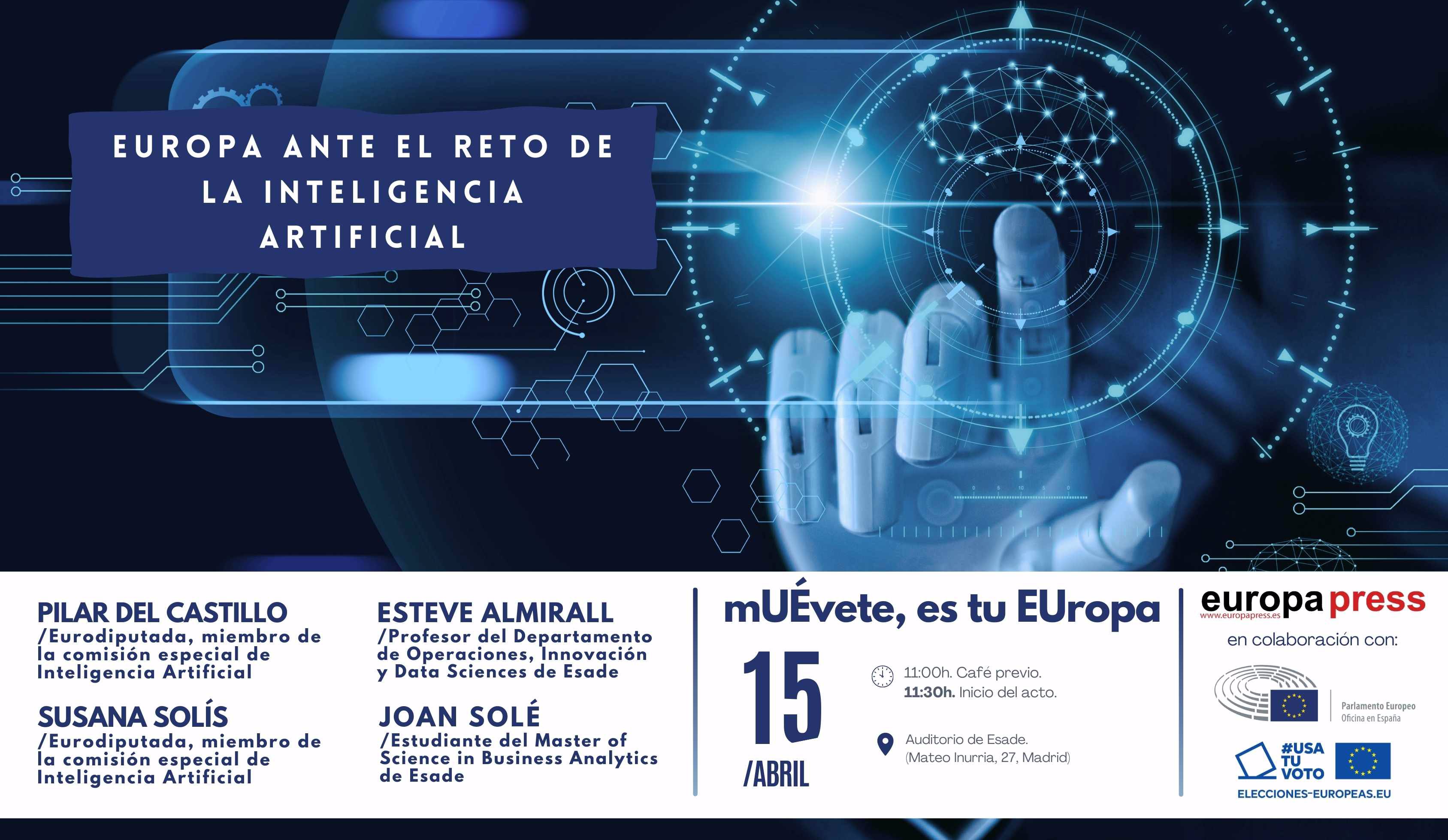mUÉvete, es tu EUropa: Europa ante el reto de la Inteligencia Artificial