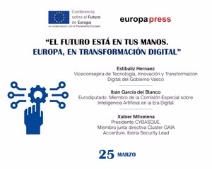 El futuro está en tus manos. Europa, en transformación digital.