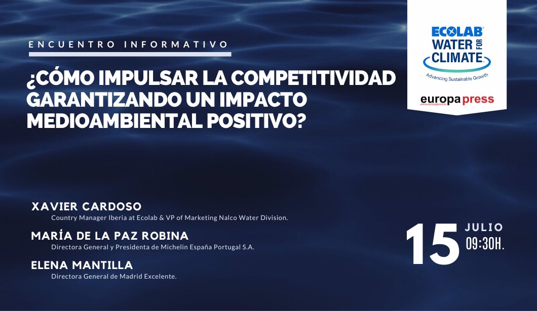 Encuentro Informativo "¿Cómo impulsar la Competitividad garantizando un Impacto Medioambiental Posit