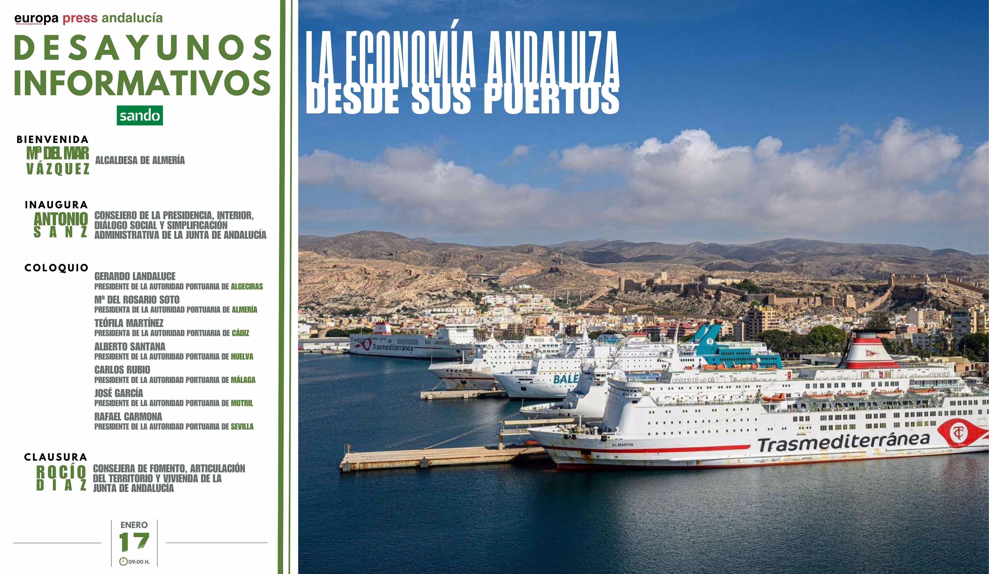 La economía andaluza desde sus puertos