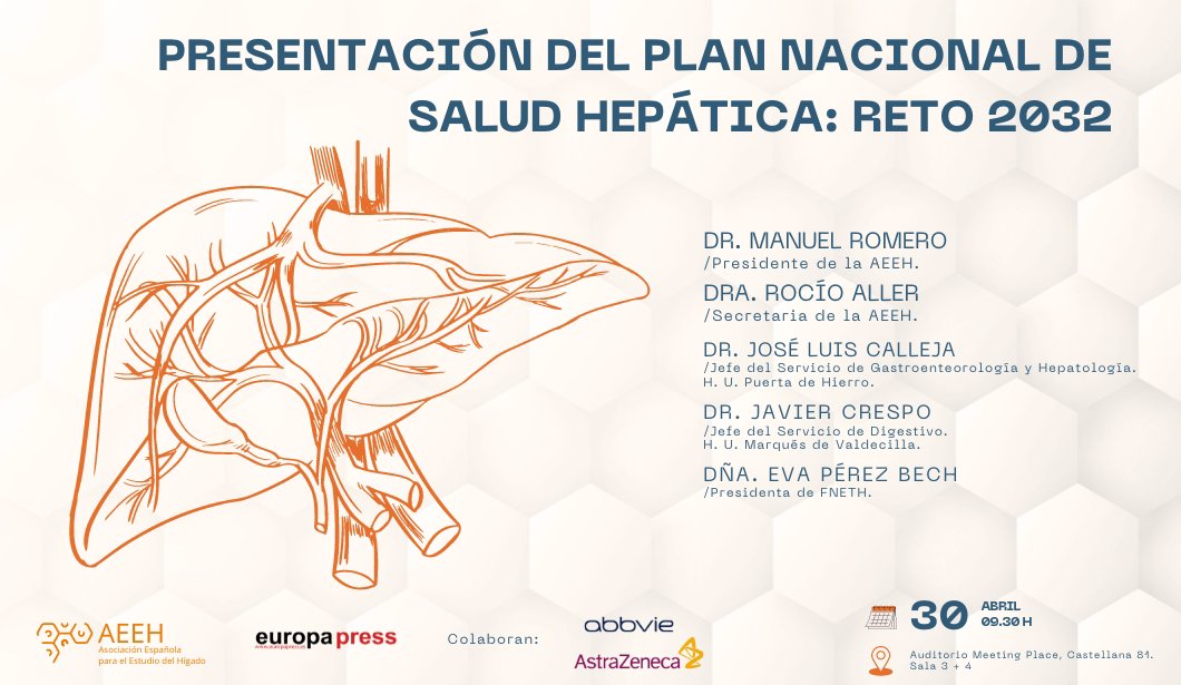 Presentación del Plan Nacional de Salud Hepática: Reto 2032