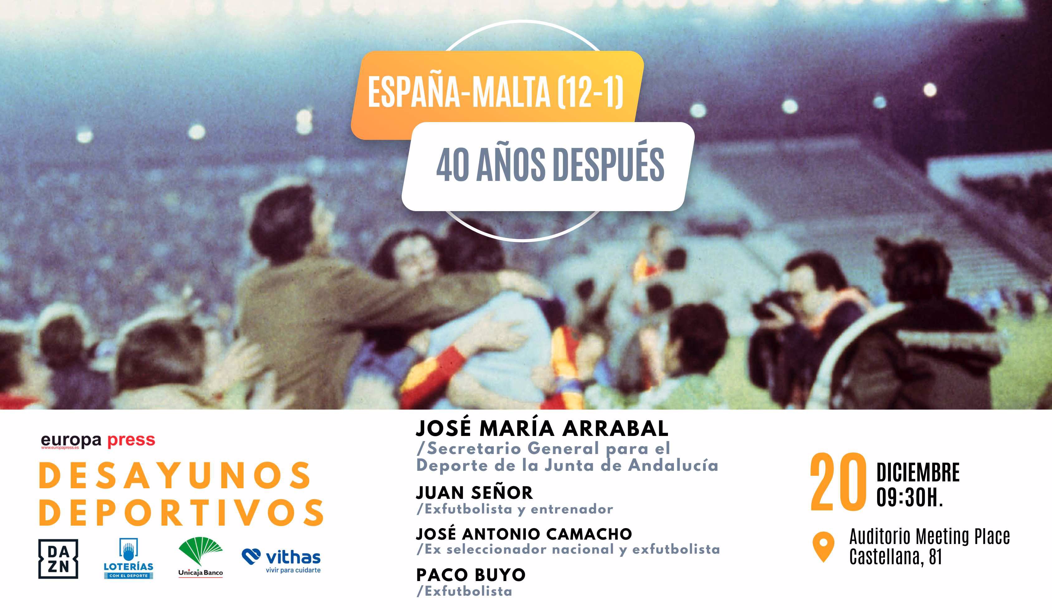 España-Malta (12-1), 40 años después